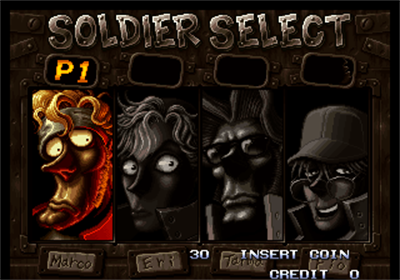 Metal Slug X - Screenshot - Game Select Image