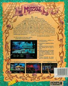 The Secret of Monkey Island - Box - Back Image