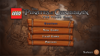 LEGO Pirates of the Caribbean: The Video Game - Screenshot - Game Title Image