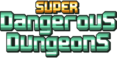 Super Dangerous Dungeons - Clear Logo Image