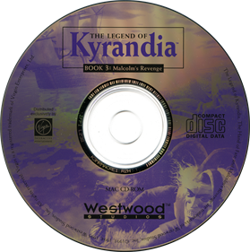 The Legend of Kyrandia: Book 3: Malcolm's Revenge - Disc Image