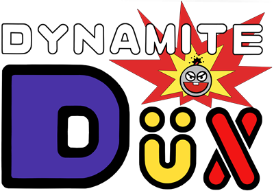 Dynamite Düx - Clear Logo Image