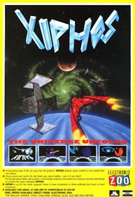 Xiphos - Advertisement Flyer - Front Image