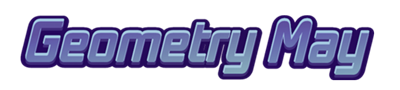 Geometry May: I Swear it's a Nice Free Game - Clear Logo Image