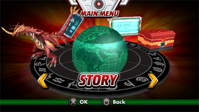 Bakugan: Defenders of the Core - Screenshot - Game Select Image