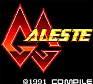 GG Aleste - Screenshot - Game Title Image
