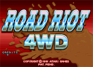 Road Riot 4WD - Screenshot - Game Title Image