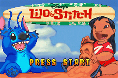 Disney's Lilo & Stitch - Screenshot - Game Title Image