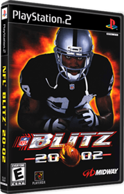 NFL Blitz 2002 - Box - 3D Image