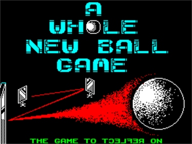 A Whole New Ball Game - Screenshot - Game Title Image