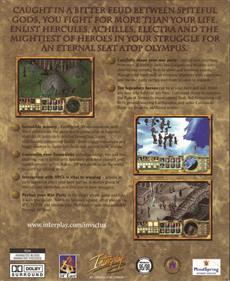 Invictus: In the Shadow of Olympus - Box - Back Image