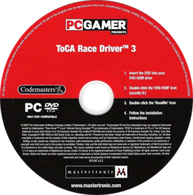 Toca Race Driver 3 - Disc Image