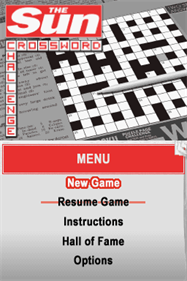 USA Today Crossword Challenge - Screenshot - Game Title Image