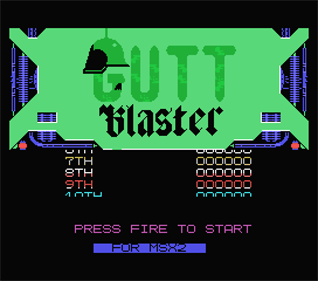 Guttblaster - Screenshot - Game Title Image