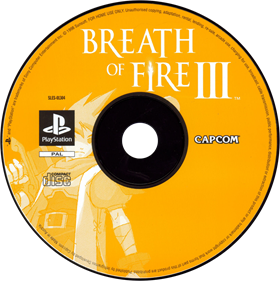 Breath of Fire III - Disc Image