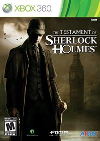 The Testament of Sherlock Holmes - Box - Front Image