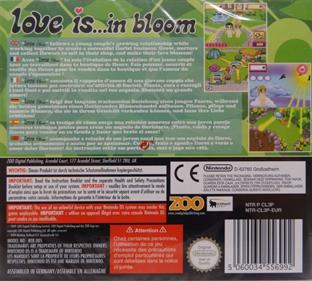 Love Is... ...in Bloom: The Flower Shop Garden - Box - Back Image