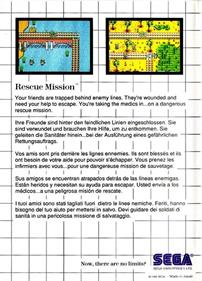 Rescue Mission - Box - Back Image