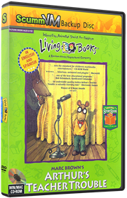 Living Books: Arthur's Teacher Trouble - Box - 3D Image