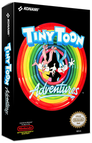 Tiny Toon Adventures - Box - 3D Image