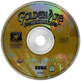 Golden Axe: The Duel - Disc Image