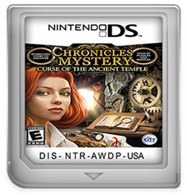 Chronicles of Mystery: Curse of the Ancient Temple - Fanart - Cart - Front Image