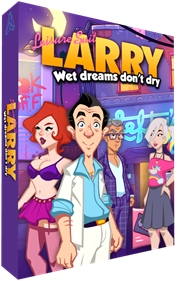 Leisure Suit Larry: Wet Dreams Don't Dry - Box - 3D