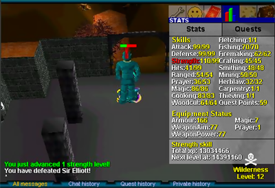 Runescape Classic - Screenshot - Gameplay Image