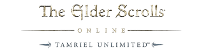 The Elder Scrolls Online: Tamriel Unlimited - Clear Logo Image