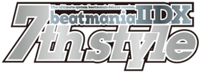 beatmania IIDX 7th style - Clear Logo Image