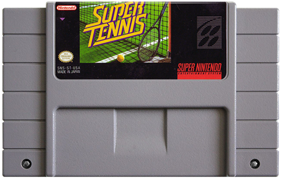 Super Tennis - Fanart - Cart - Front Image