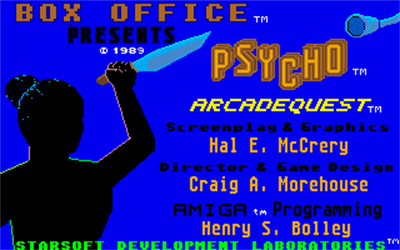 Psycho  - Screenshot - Game Title Image