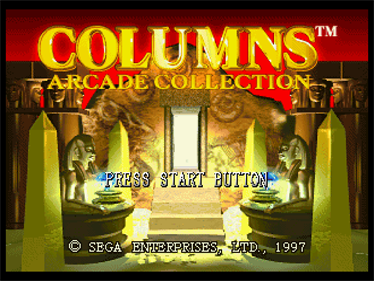 Sega Ages: Columns Arcade Collection - Screenshot - Game Title Image