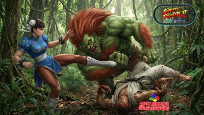 Street Fighter II - Fanart - Background Image