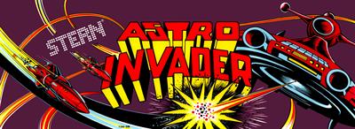 Astro Invader - Arcade - Marquee Image