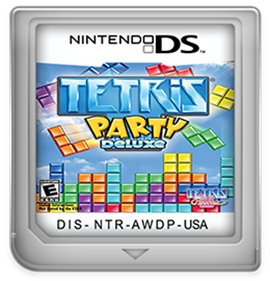 Tetris Party Deluxe - Fanart - Cart - Front