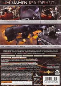 Turning Point: Fall Of Liberty - Box - Back Image