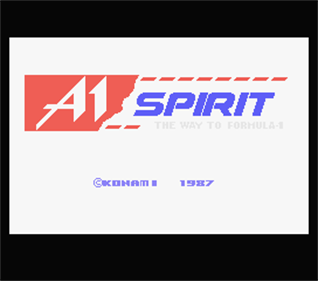 A1 Spirit: The Way to Formula-1 - Screenshot - Game Title Image