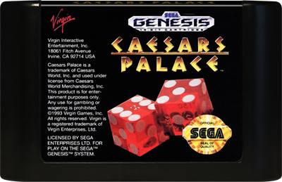 Caesars Palace - Cart - Front Image