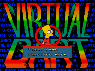 Virtual Bart - Screenshot - Game Title Image