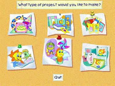 Freddi Fish's One-Stop Fun Shop - Screenshot - Game Select Image
