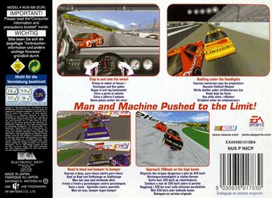 NASCAR 99 - Box - Back Image