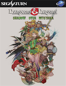 Dungeons & Dragons Collection: Shadow over Mystara - Fanart - Box - Front Image