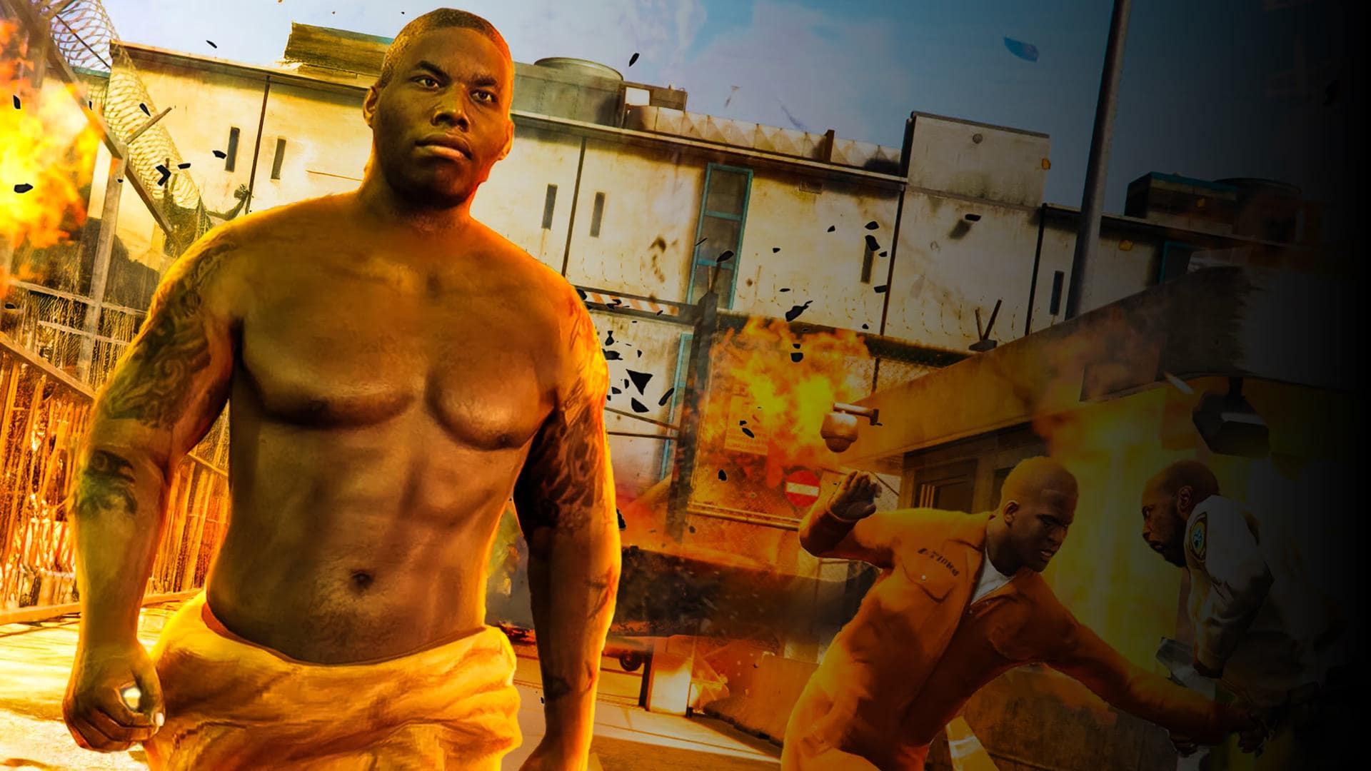 Prison Life Simulator Jail: Gangster Escape Games Scary