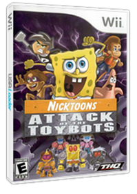 Nicktoons: Attack of the Toybots - Box - 3D Image