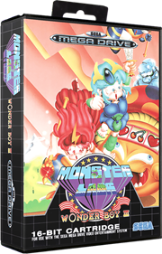 Wonder Boy III: Monster Lair - Box - 3D Image