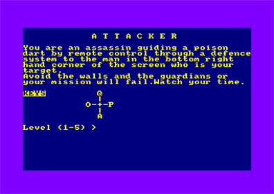 Attacker - Screenshot - Game Select Image
