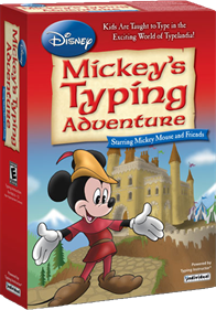 Disney Mickey's Typing Adventure - Box - 3D Image
