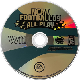 NCAA Football 09 - Disc Image