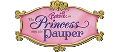 Barbie: The Princess and the Pauper - Clear Logo Image